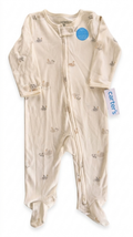 Body bebé cisne cremallera bidireccional | Marfil