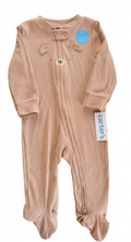 Body bebé oso cremallera bidireccional | Marrón