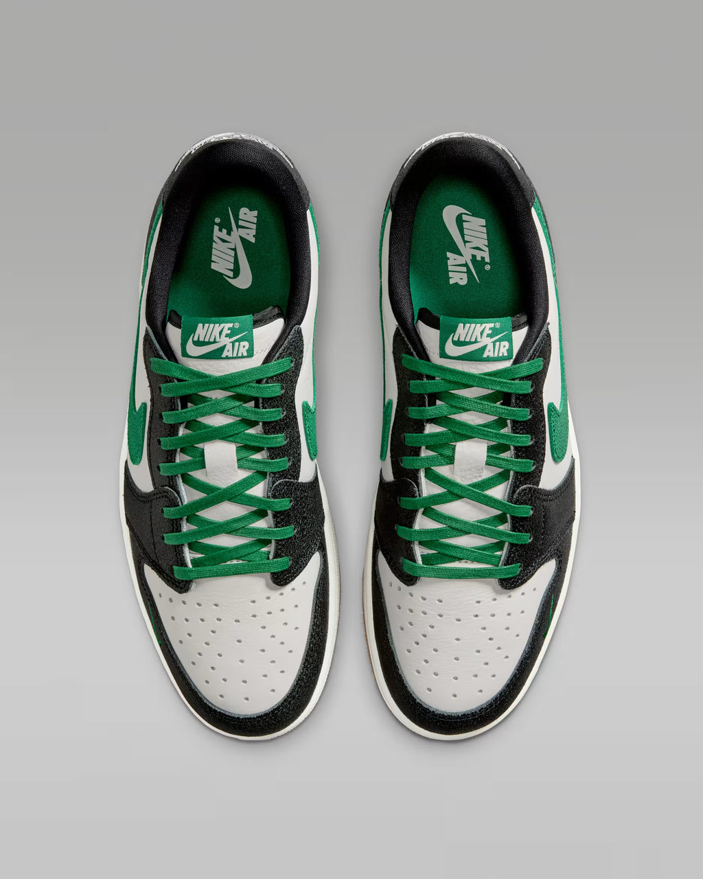 Nike Air Jordan 1 Retro Low OG "Phantom and Pine Green"