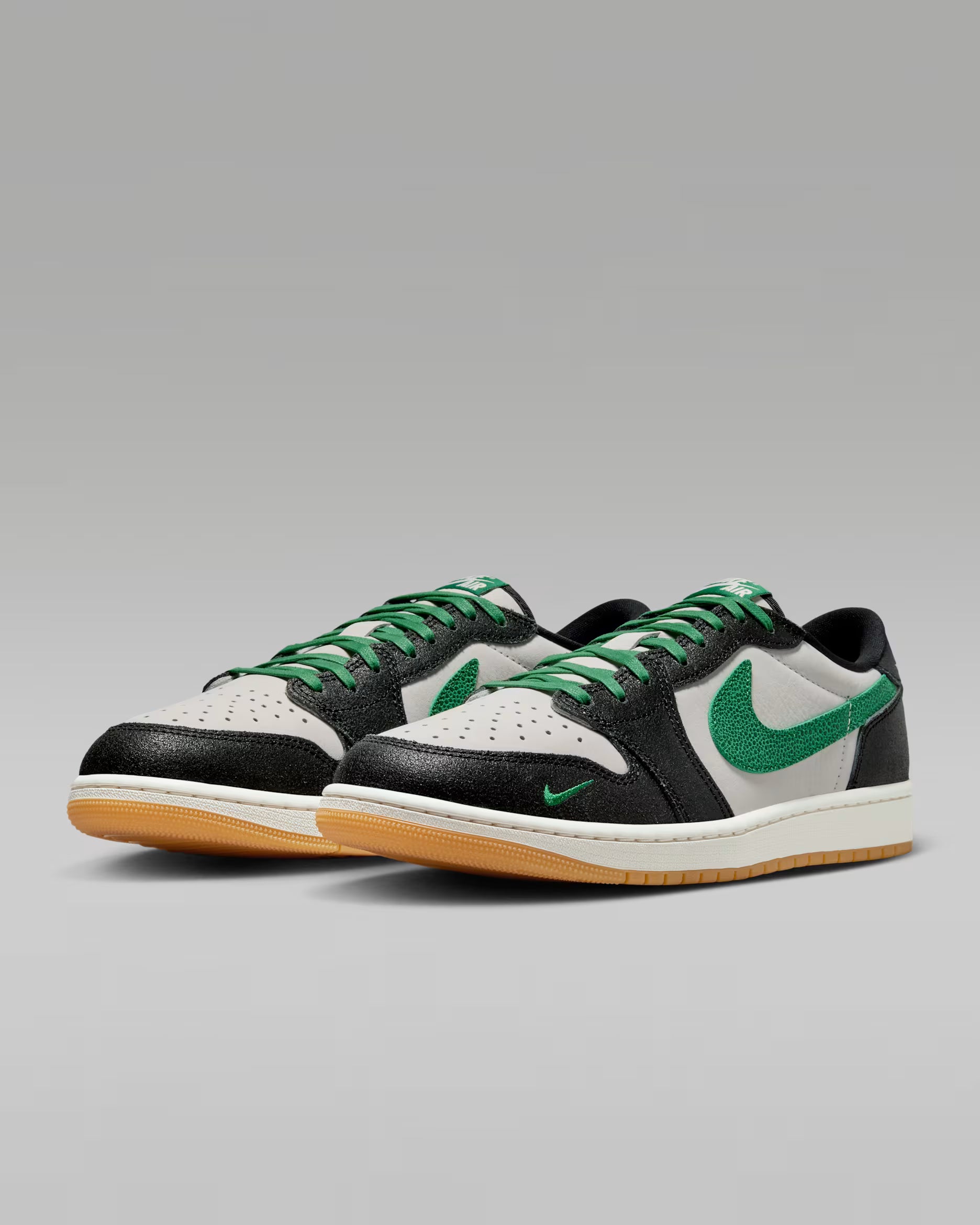 Air Jordan 1 Retro Low OG "Phantom and Pine Green"