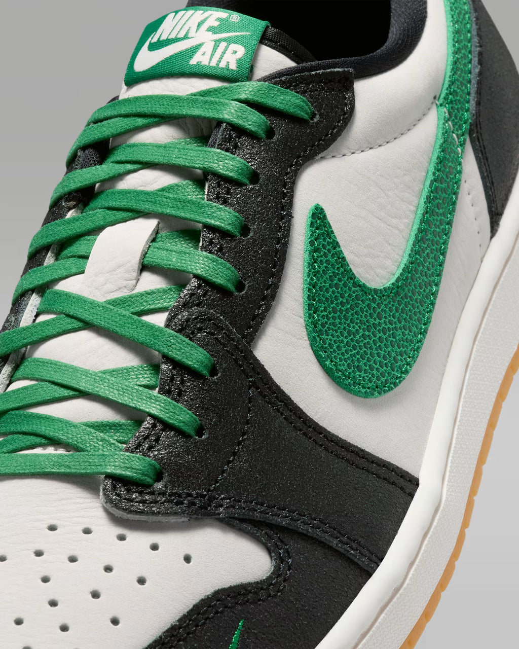 Nike Air Jordan 1 Retro Low OG "Phantom and Pine Green"