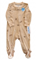 Body perritos cremallera bidireccional | Marrón