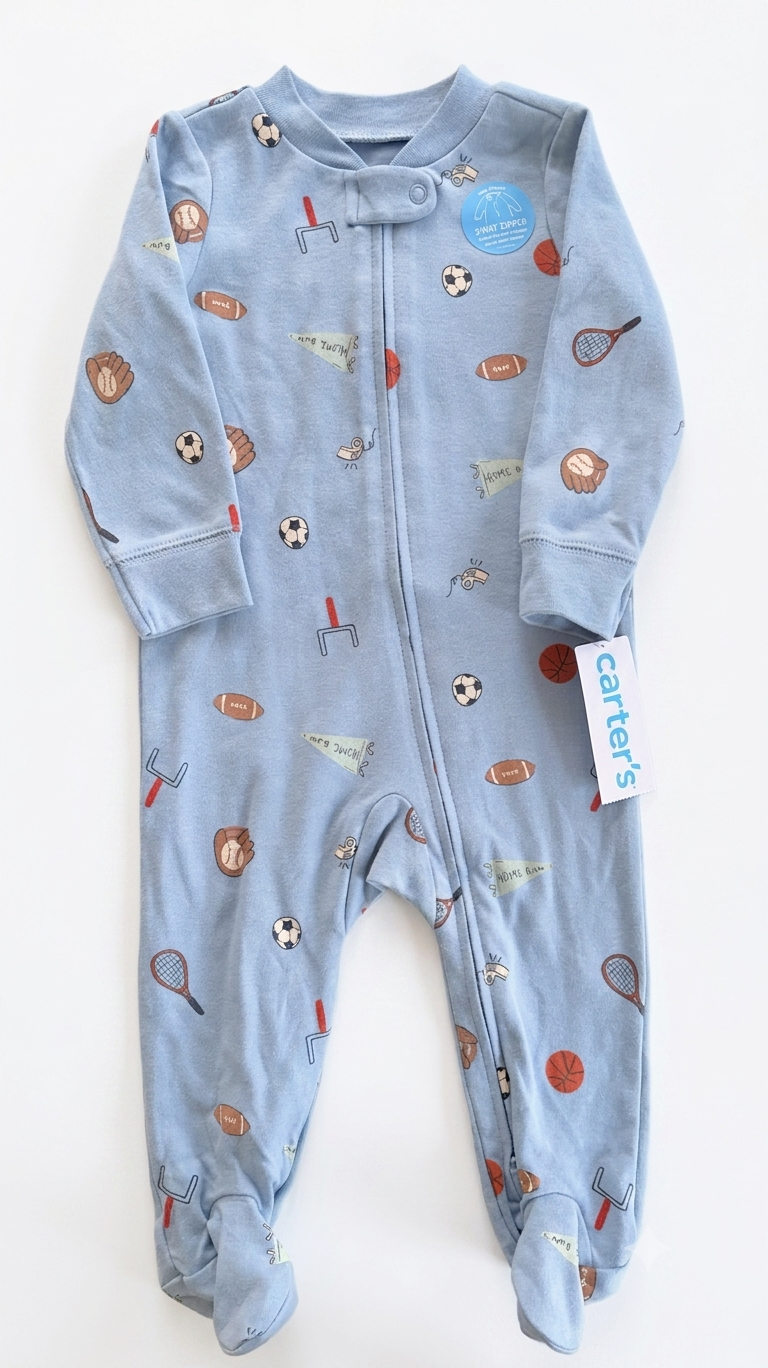 Body deportes cremallera bidireccional | Azul