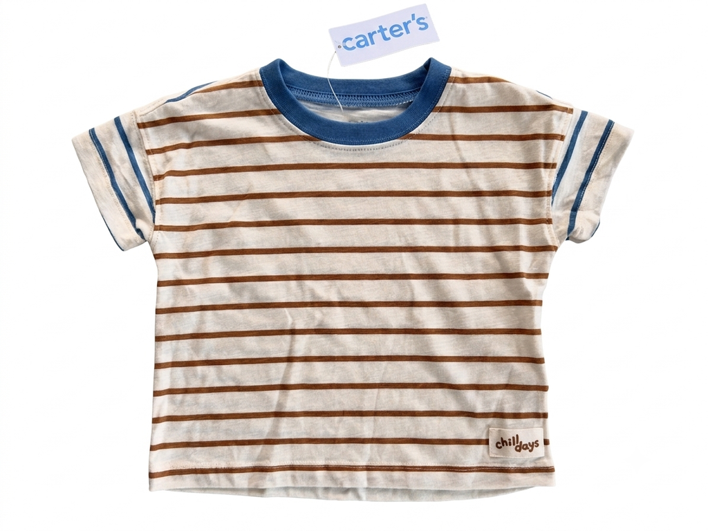 Conjunto bebé Chill days 2 piezas | Crema/marrón