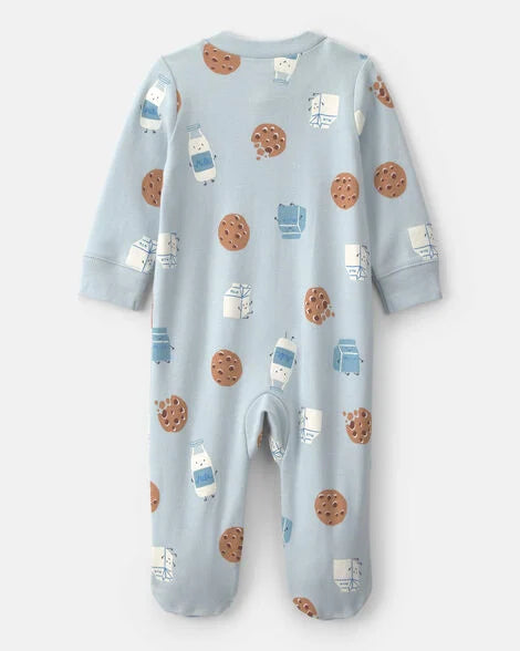 Body galletas cremallera bidireccional | Azul