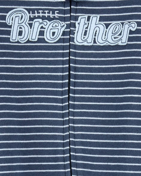 Body Little Brother cremallera bidireccional | Azul