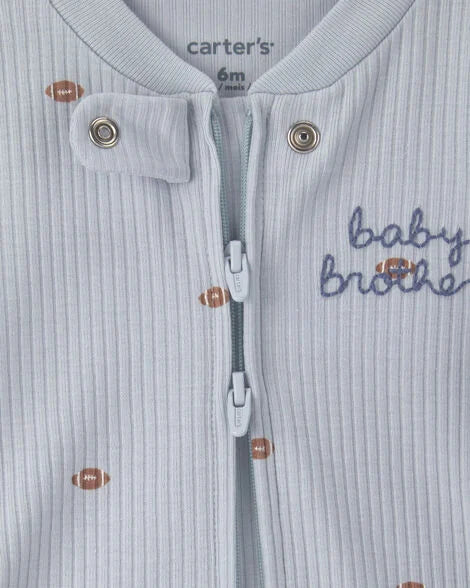 Body Baby Brother cremallera bidireccional | Azul