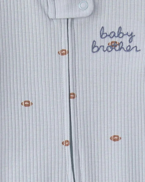 Body Baby Brother cremallera bidireccional | Azul