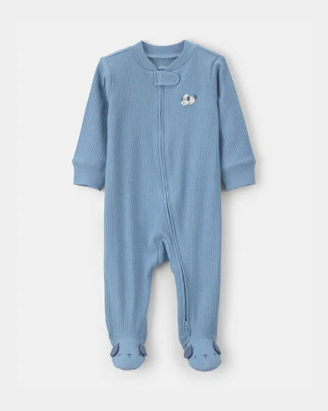 Body baby dog cremallera bidireccional | Azul