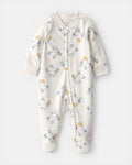 Body bebé pato cremallera bidireccional | Crema
