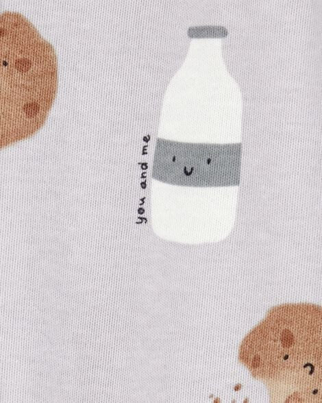 Body leche y galletas cremallera bidireccional | Gris