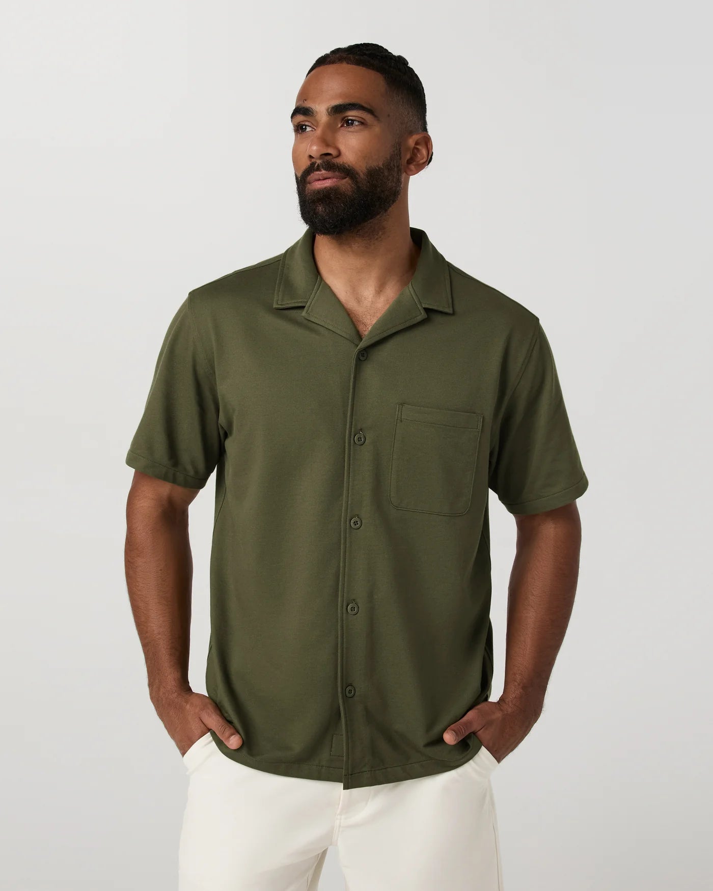 Camisa de punto Oxford